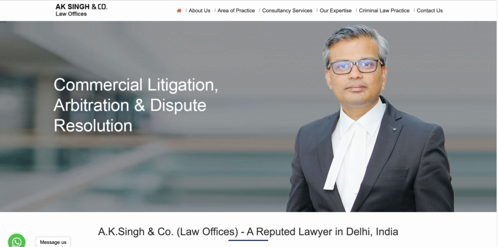 Ashok K. Singh Criminal Lawyer in Delhi