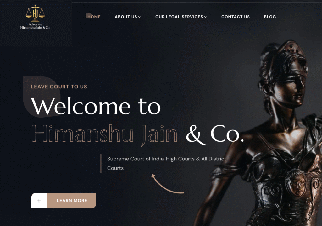 Himanshu Jain — Advocate Himanshu Jain