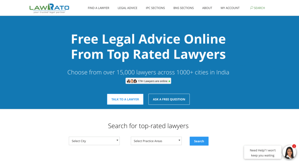 LawRato Network — Criminal Lawyers in Delhi